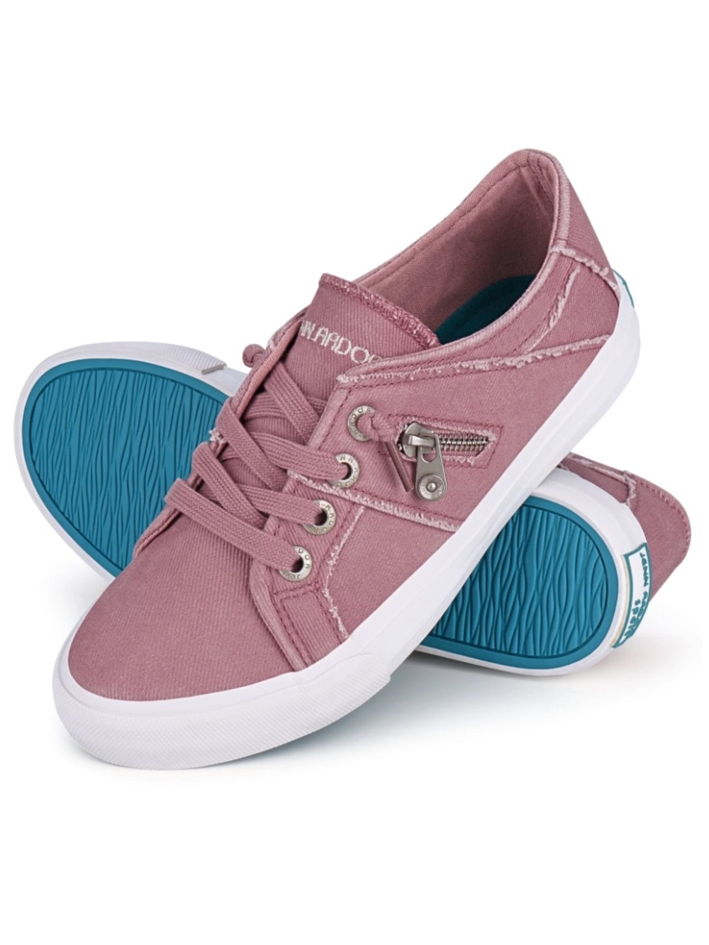 Slip-On, Low Top Lace-Up Canvas Tennis Sneaker